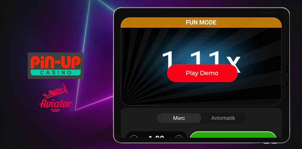 Pin Up aviator Demo versiyası haqqında qısa məlumat