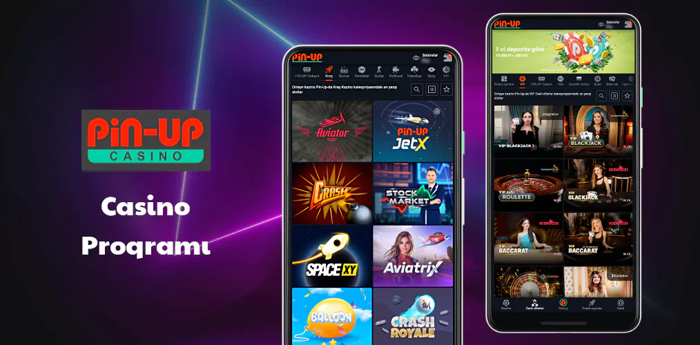 Pin Up Casino Tətbiqi haqqında məlumat